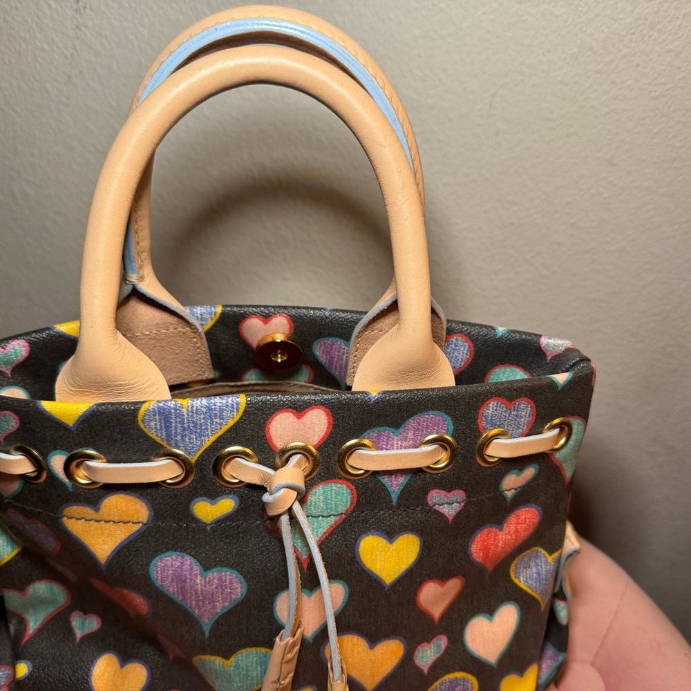 Y2K Dooney & Bourke Crayon Hearts - Picture 6 of 8